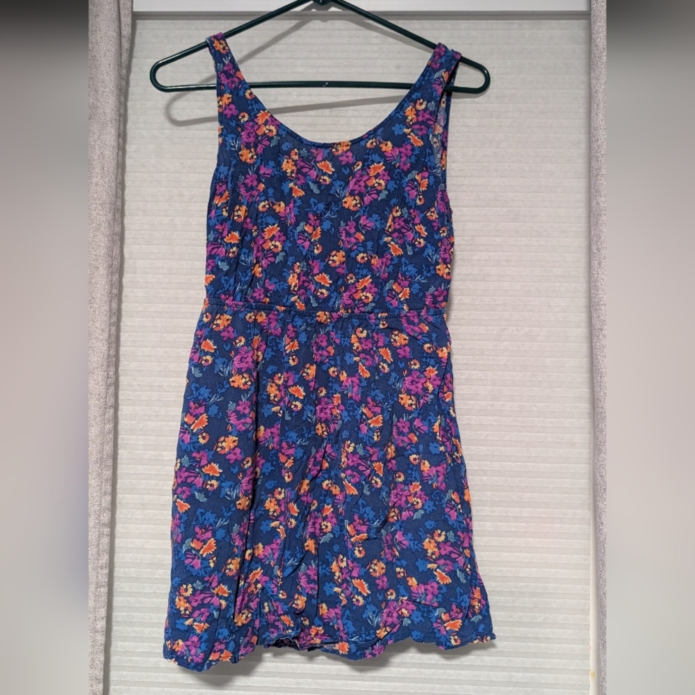 Forever 21 Blue Floral Dress